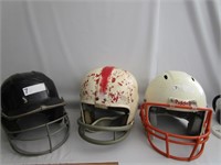 Old Football Helmets
