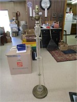 Antique Glass Floor Lamp Not Tested