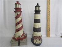 Wood Made Lighthouse Decor