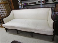 Fancy Antique French Style Sofa 78"W Normal Wear