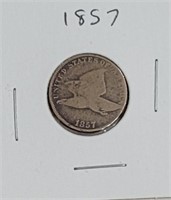 1857 Flying Eagle Penny