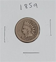 1859 Indian Head Penny