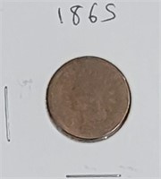 1865 Indian Head Penny