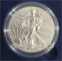 2012 American Eagle 1 Troy Oz 99.9% Silver in