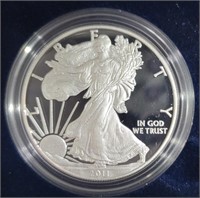 2011 Proof American Eagle 1 Troy Oz 99.9% Silver