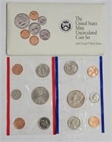 1992 United States Mint Uncirculated Set P & D