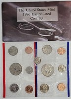 1996 United States Mint Uncirculated Set P & D