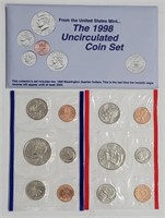 1998 United States Mint Uncirculated Set P & D