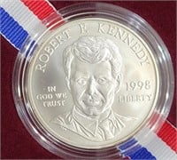 1998 UNC Robert Kennedy Silver Dollar In United