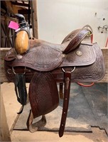 Texas Saddlery Roping Saddle