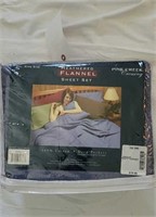 New Flannel Heathered Sheet Set