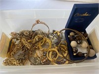 Vintage lot of costume jewelry