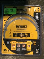 DEWALT 12" MITRE SAW BLADES, PAIR, NEW IN BOX