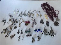 Vintage earrings costume jewelry