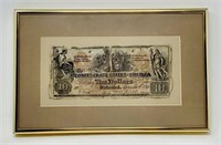 1861 Confederate States of America $10