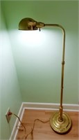 Brass Adjustable Reading Floor Lamp