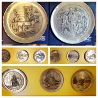 Limited Edition Pewter Wendell August Forge Plates