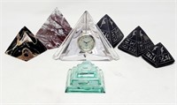 Lenox Ovations Trinity Crystal Desk Clock