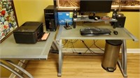 Desks and Compaq Presario Computer