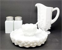 Westmorland Glass and Other Milk Glass