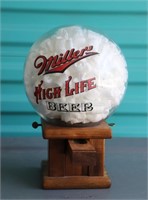 Vintage Miller High Life Gum Ball Machine