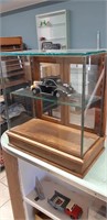 Vintage Display shelf with key  car not included