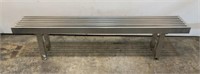 6' Stainless Steel Bench