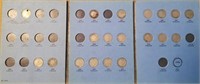 Lot of 19 V Nickels in Collector Book