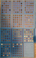 Lot of 4 Lincoln Cent Collector Books - Partials