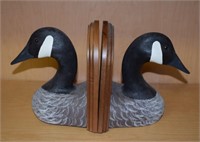 (BS) DU Canada Goose Bookends - Signed
