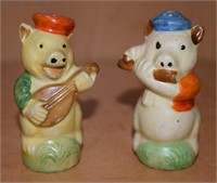 (BS) Vintage Musical Pig Shakers