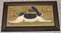 Framed Rabbit Print