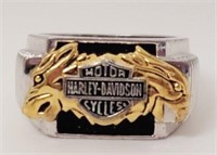 Harley Davidson .925 Silver Ring