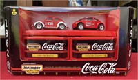 Coca-Cola VW Beetle car set