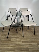 (4) MCM Folding Chairs