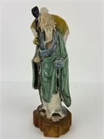 Vintage 7.5" Chinese Mud Man Figurine