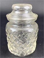 Vintage 4 Inch Glass Canister