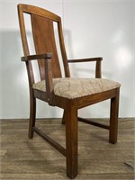 Vintage LENIOR CHAIR CO Wooden Armchair