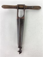 Antique Wood T Handle Drill Auger Bit