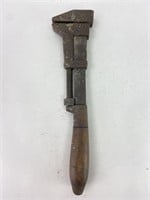 Antique 15" Adjustable Monkey Wrench