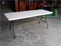 Portable Folding 6 ft. Poly Table