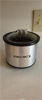 Euro-Pro X Mini slow cooker, model SCR-05, like