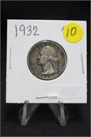 1932-P Washington Silver Quarter *First Year*