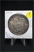 1878 8TF Variety Morgan Silver Dollar