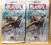D5) TWO 12oz bags of BLACK RIFLE COFFEE