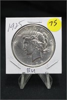 1925 Excellent U.S. Silver Peace Dollar