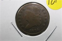 1825 Classic Head Half Cent Excellent