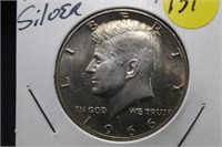 1966 Proof Silver Kennedy Half Dollar