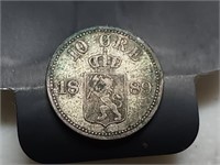 OF) 1889 Norway silver 10 ore