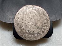 OF) 1778 silver Mexico colonial 1 real coin